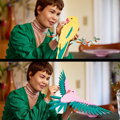 LEGO ART Kolekce zvířat Papoušci ara 31211 STAVEBNICE