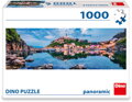 DINO Puzzle panoramatické 1000 dílků Ostrov Krk 95x33cm skládačka