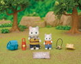 Sylvanian Families Průzkumný set 2 figurky Latte kočky bratr a miminko s doplňky
