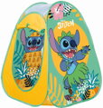 JOHN Stan dětský Pop Up Stitch 75x75x90cm žlutozelený