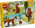 LEGO CREATOR Liška obecná 3v1 31154 STAVEBNICE