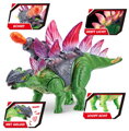 ZURU Robo Alive Stegosaurus chodí střílí svítí ve tmě na baterie Světlo Zvuk