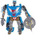 Auto závodní/bojový robot s transformací 2v1 transrobot s přeměnou 2 barvy