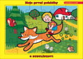 PUZZLE O Budulínkovi 24 dílků skládačka v rámečku s pohádkou 2v1