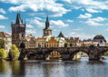 RAVENSBURGER Puzzle Praha Karlův most 1000 dílků 70x50cm skládačka