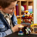 LEGO MINECRAFT Balón ďas a útok na vesnici 21273 STAVEBNICE