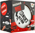 Bicí souprava dětská Rock Star set 3x buben na stojanu s činely plast