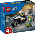 LEGO CITY Honička na policejní motorce 60455 STAVEBNICE