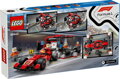 LEGO CITY Zastávka v boxech F1 a personál s vozem Ferrari 60443 STAVEBNICE
