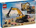 LEGO CITY Žlutý bagr 60420 STAVEBNICE