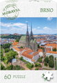 DINO Puzzle Travel Moravia Brno 60 dílků 24x22cm skládačka