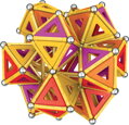 GEOMAG Classic Panels oranžová 388 dílků Eko magnetická STAVEBNICE