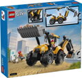 LEGO CITY Žlutý nakladač s rypadlem 60480 STAVEBNICE
