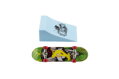Skateboard prstový set s rampou různé druhy plast na kartě