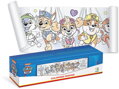Plakát na vybarvení Tlapková patrola (Paw Patrol) 70x16cm