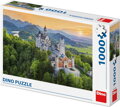 DINO Puzzle Jarní Neuschwanstein 66x47cm foto skládačka 1000 dílků