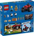 LEGO CITY Červený traktor s přívěsem a ovcemi 60461 STAVEBNICE