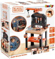 SMOBY B+D Velká pracovní dílna s jeřábem a šroubovacím autem s nářadím