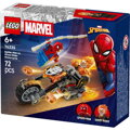 LEGO MARVEL Spiderman vs. Ghost Rider na motorce 76335 STAVEBNICE