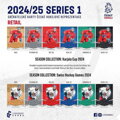 LEGENDARY CARDS ČESKÝ HOKEJ 2024-25 Sběratelské hokejové karty 6ks