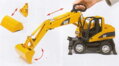 BRUDER 02445 (2445) CATERPILLAR - bagr kolový