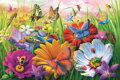 TREFL PUZZLE Easy Piece Hmyz na louce 60x40cm 300 dílků skládačka