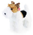 PLYŠ Pes foxteriér Dášenka 30cm stojící *PLYŠOVÉ HRAČKY*