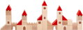 DETOA DŘEVO Stavebnice město kostky 100 dílků *DŘEVĚNÉ HRAČKY*