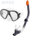 INTEX Reef Rider potápěčský plavecký set do vody brýle + šnorchl černý 55648