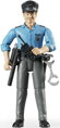 BRUDER 02526 (2526) Auto jeep Wrangler Rubicon Policie + figurka model 1:16
