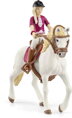 SCHLEICH Sofia na koni figurka ručně malovaná herní set s doplňky plast