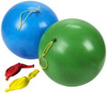 GEMAR Balónek nafukovací punch ball 45cm pastelový set 4ks různé barvy
