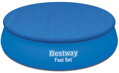 BESTWAY Bazén kruhový 457x122cm s filtrací, schůdky a plachtou 57289