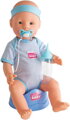 SIMBA New Born Baby panenka miminko chlapeček 43cm pije čůrá set s doplňky