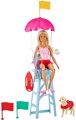 MATTEL BRB Panenka Barbie plavčice herní set s doplňky v krabici