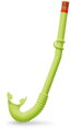 INTEX Adventurer potápěčský plavecký set brýle + šnorchl zelené 55642