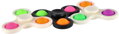 Spinner bubble pops fidget antistresový 2v1 s pop it bublinami 3 barvy