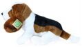 PLYŠ Pes basset sedící 32cm Eco-Friendly *PLYŠOVÉ HRAČKY*