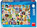 DINO Puzzle Disney fotky 66x47cm foto skládačka 1000 dílků