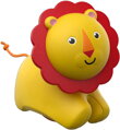 FISHER PRICE Baby zvířátko pojízdné chrastící pro miminko 3 druhy plast
