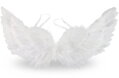 KARNEVAL Křídla andělská s peřím 50cm *KARNEVALOVÝ DOPLNĚK*
