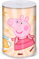 Pokladnička válec prasátko Peppa Pig 15cm dětská kasička plechová