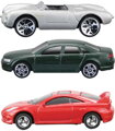 MAISTO Auto kovové model různé druhy a značky na kartě 15099