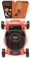 SMOBY Black and Decker sekačka zahradní dětská 35x56x23cm černooranžová plast