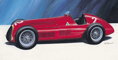 SMĚR Model auto Alfa Romeo  1947  1:24 (stavebnice auta)