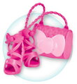 SIMBA Panenka Steffi 29cm Hello Kitty set s doplňky flitrová sukně