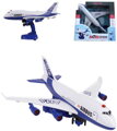 Letadlo Airbus 757 s funkcí simulovaného vzletu na baterie Světlo Zvuk plast