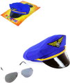 KARNEVAL Pilot sada čepice + brýle dospělý *KARNEVALOVÝ DOPLNĚK*