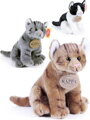 PLYŠ Kočka sedící 20cm 3 druhy *PLYŠOVÉ HRAČKY*