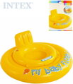 INTEX Kruh s otvory na nohy nafukovací sedátko dětské 70cm s křížem 56585
